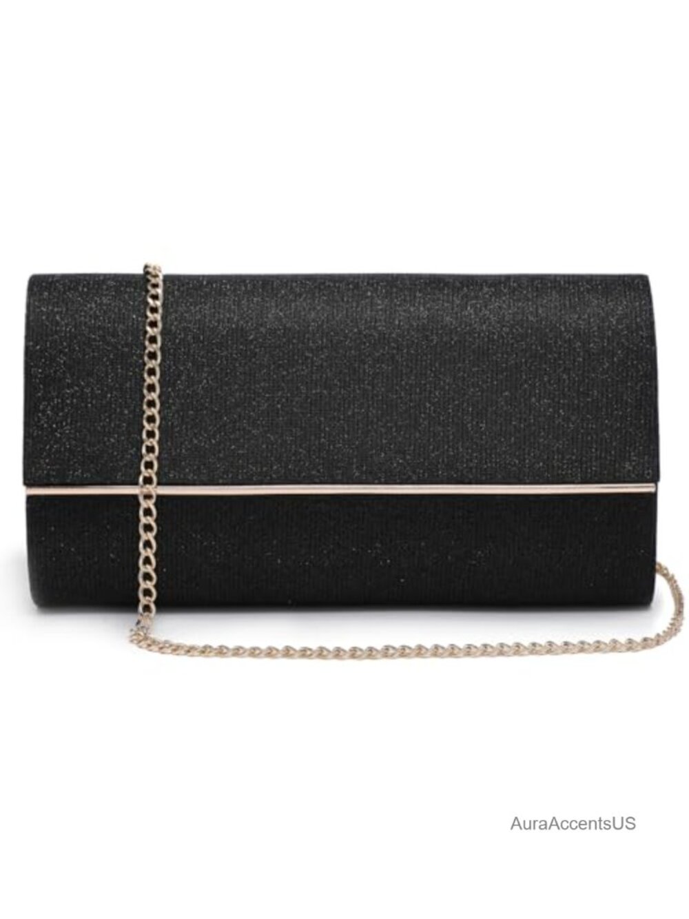 Glitter Evening Clutch Sparkle Wedding Bridal Handbag Purse